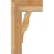 Ekena Millwork Funston Block Rough Sawn Bracket, Western Red Cedar, 6"W x 18"D x 30"H BKT06X18X30FST05RWR - alternate 4